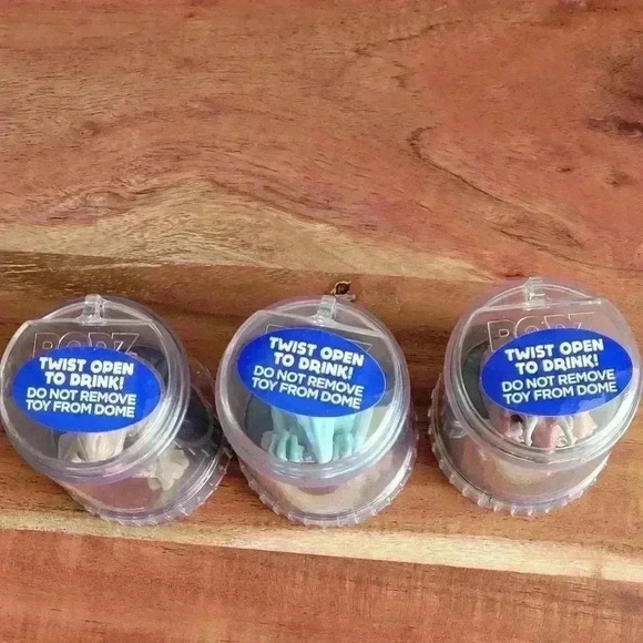 3 Collectible Jurassic World T Rex/Blue/ Triceratops PODZ TOPPER 3 Excellent - Picture 8 of 10